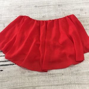 Red Urban Outfitters Tube Top